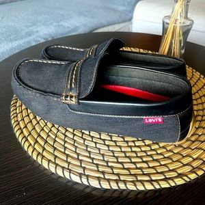 Levi’s Mens Denim Loafers Shoes Size 9.5